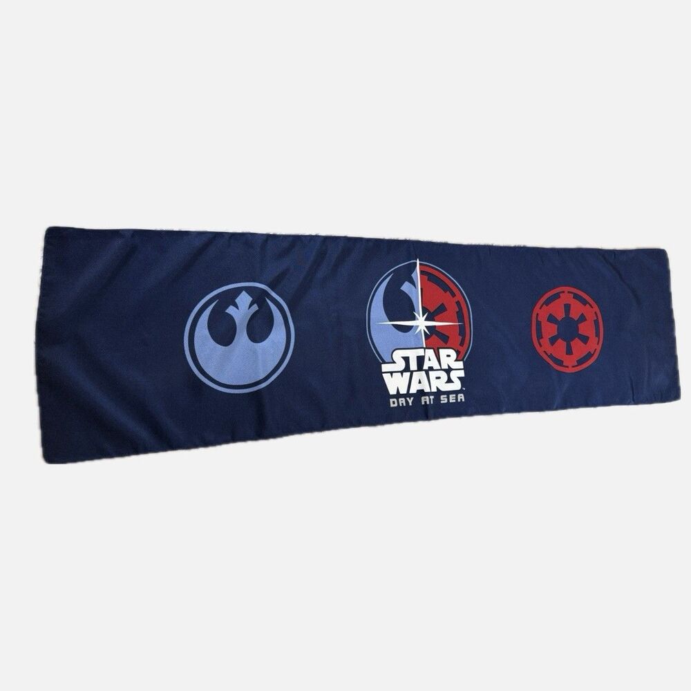 STAR WARS Original Disney Cruise Line DCL Bed Runner ~ Day at Sea